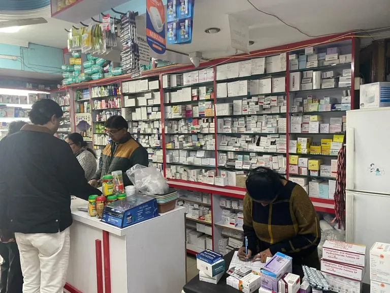 Gautam Chemist storefront, Sector 16 — Gautam Chemist, Panchkula