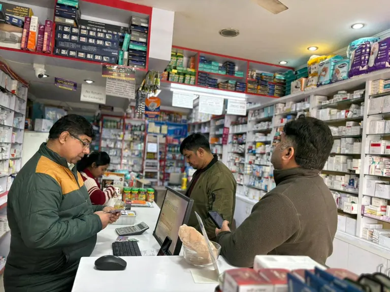 Gautam Chemist store interior — Gautam Chemist, Panchkula